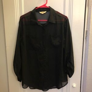 Women’s sheer button down